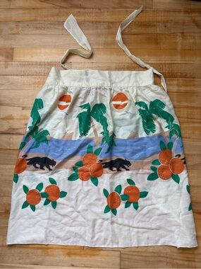 Mid-Century Modern Panther Apron